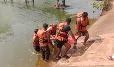 तैरना सिखाना पड़ा भारी : तांदुला नहर में बहे बाप-बेटी, पिता का शव बरामद, बेटी की तलाश जारी