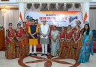 लोकभवन में श्री दावड़ा यूनिवर्सिटी की गुजराती सांस्कृतिक प्रस्तुति ने बिखेरे एकता के रंग